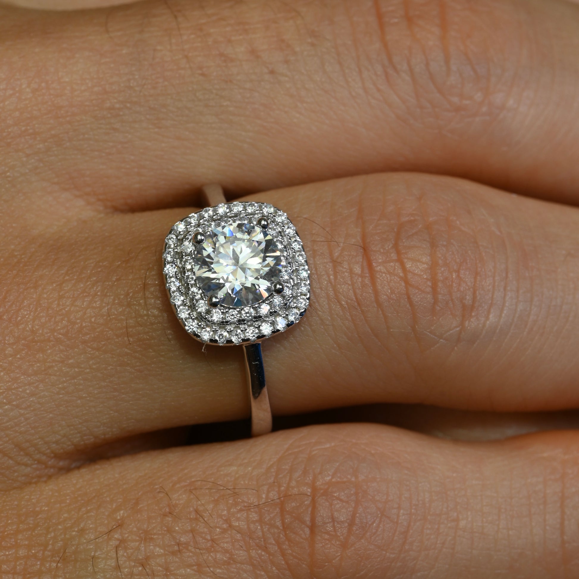 JUMA Moissanite Ring 1ct