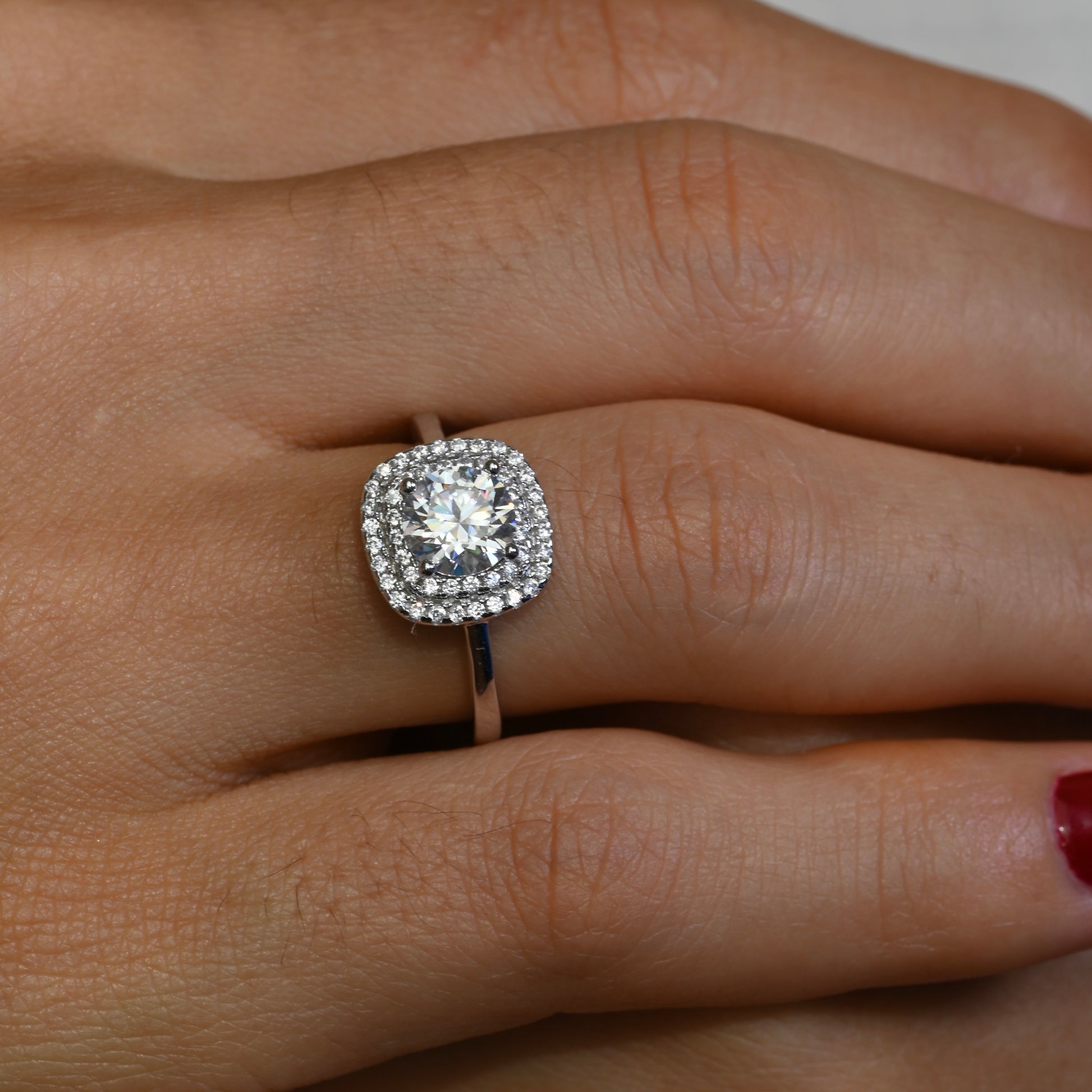 JUMA Moissanite Ring 1ct