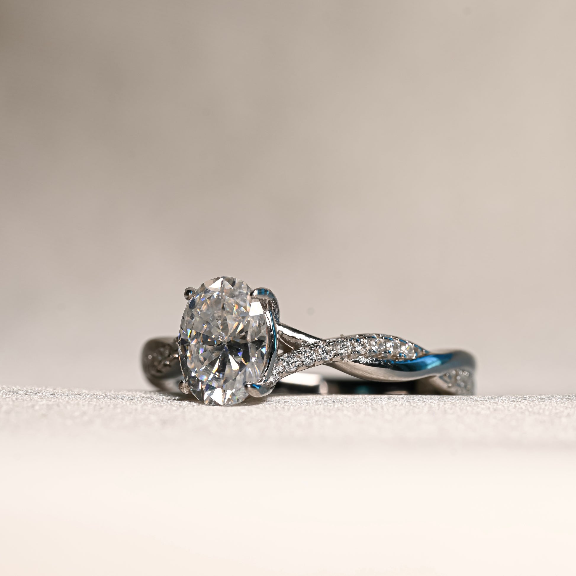 HADARA Moissanite Ring 1.5ct