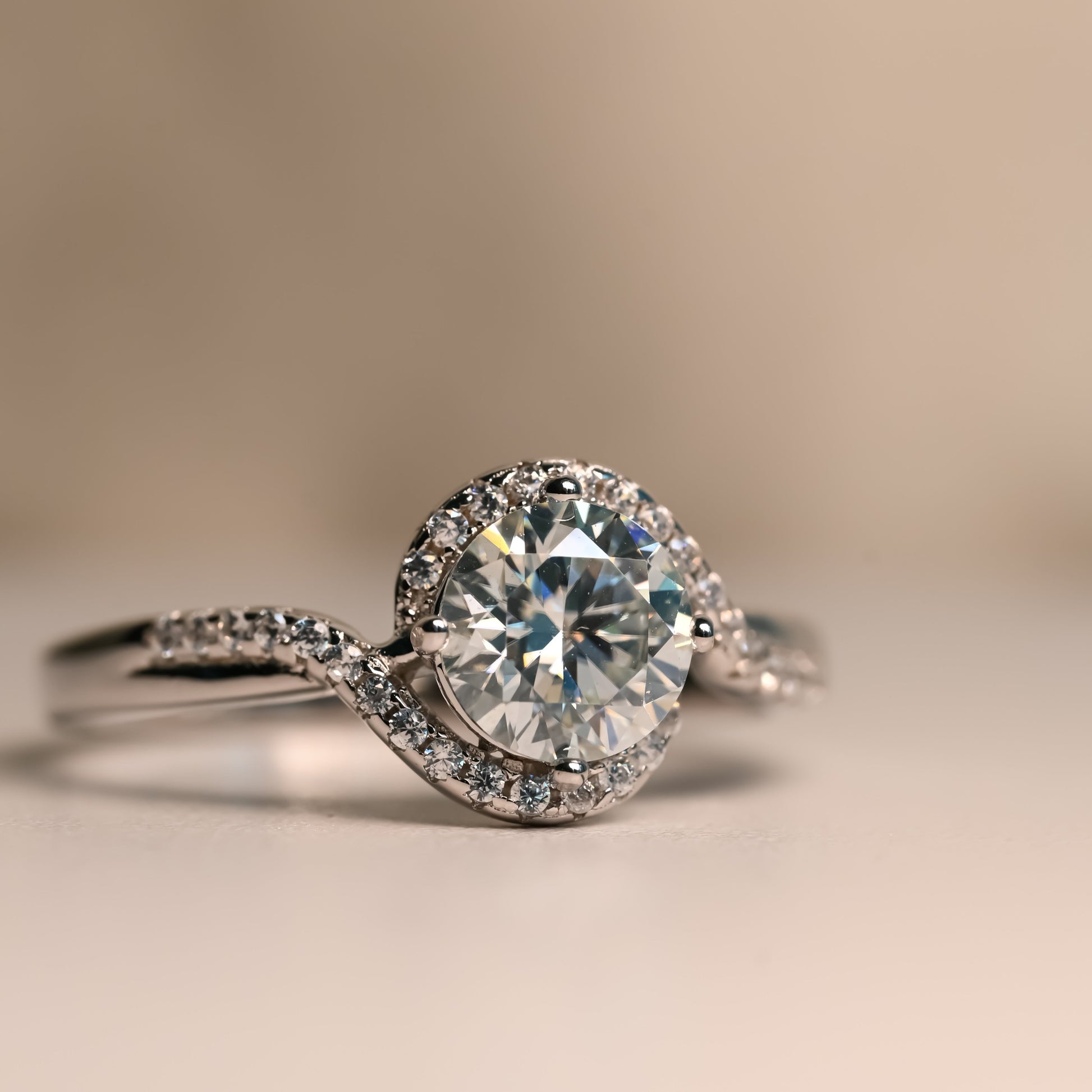 PRISM Moissanite Ring 1ct