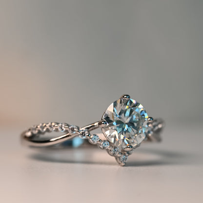 RACHEL Moissanite Ring 1ct