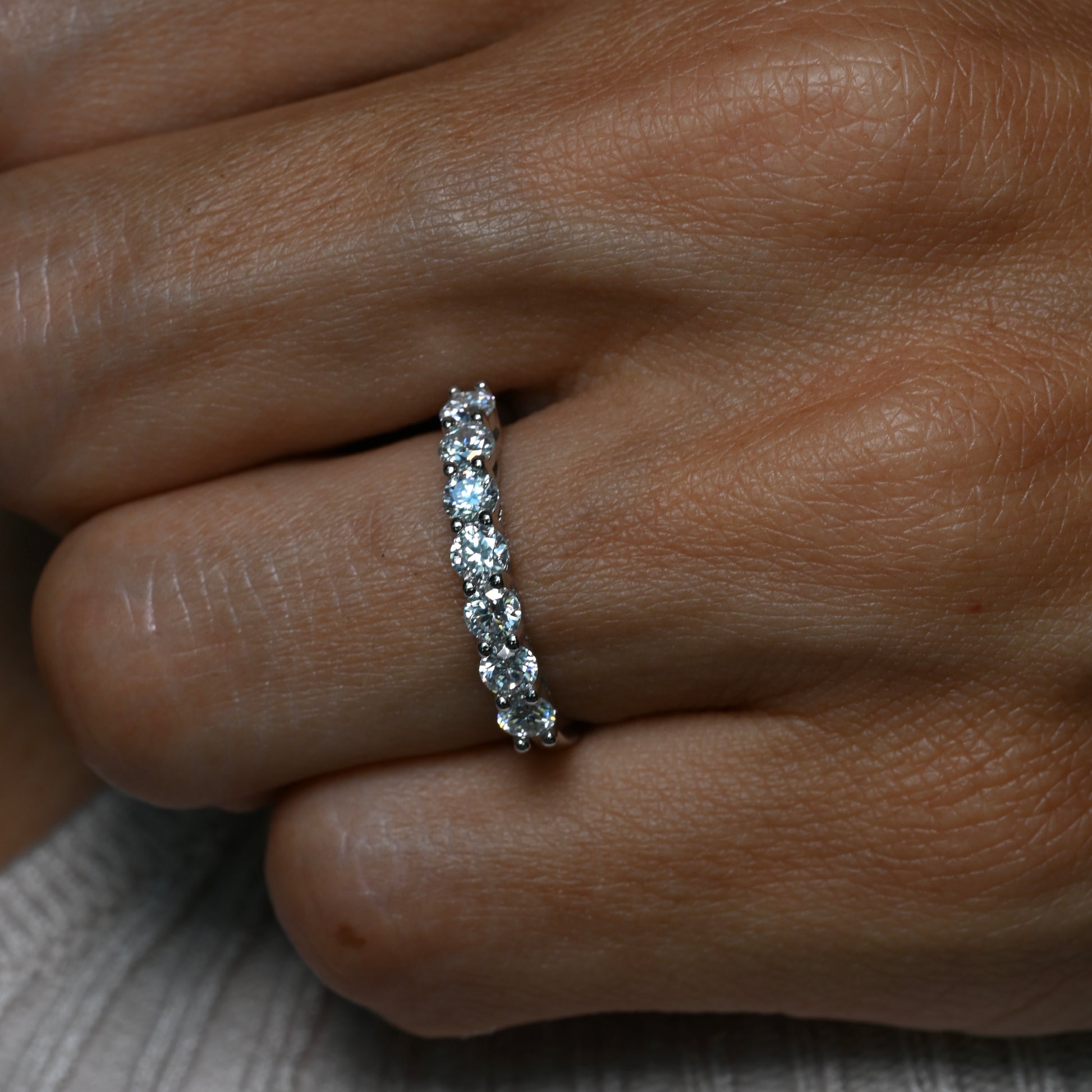 ETHEREAL Moissanite Band 0.1ct (3mm)