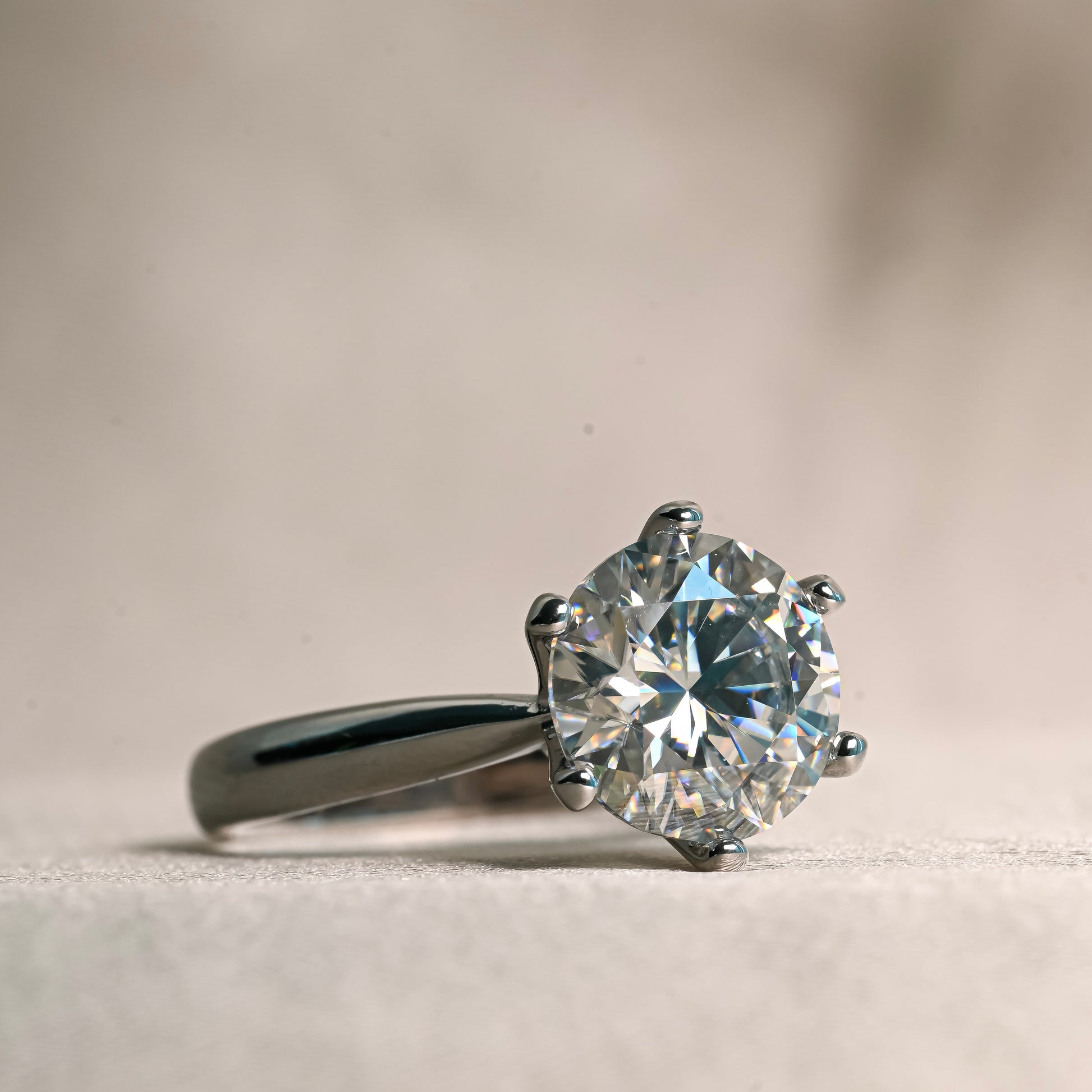 ELODIE Moissanite Ring 3ct