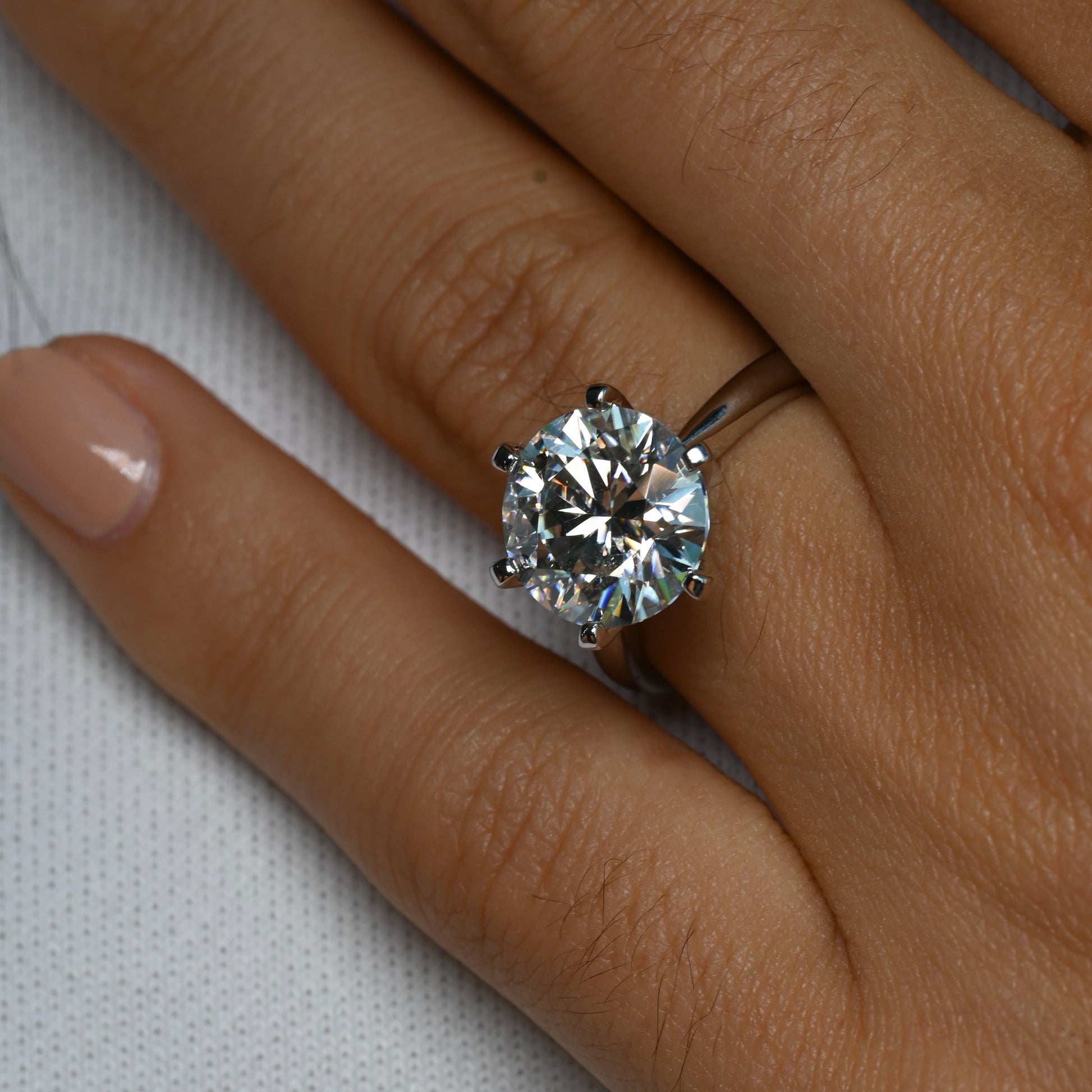 CAROL Moissanite Ring 5ct
