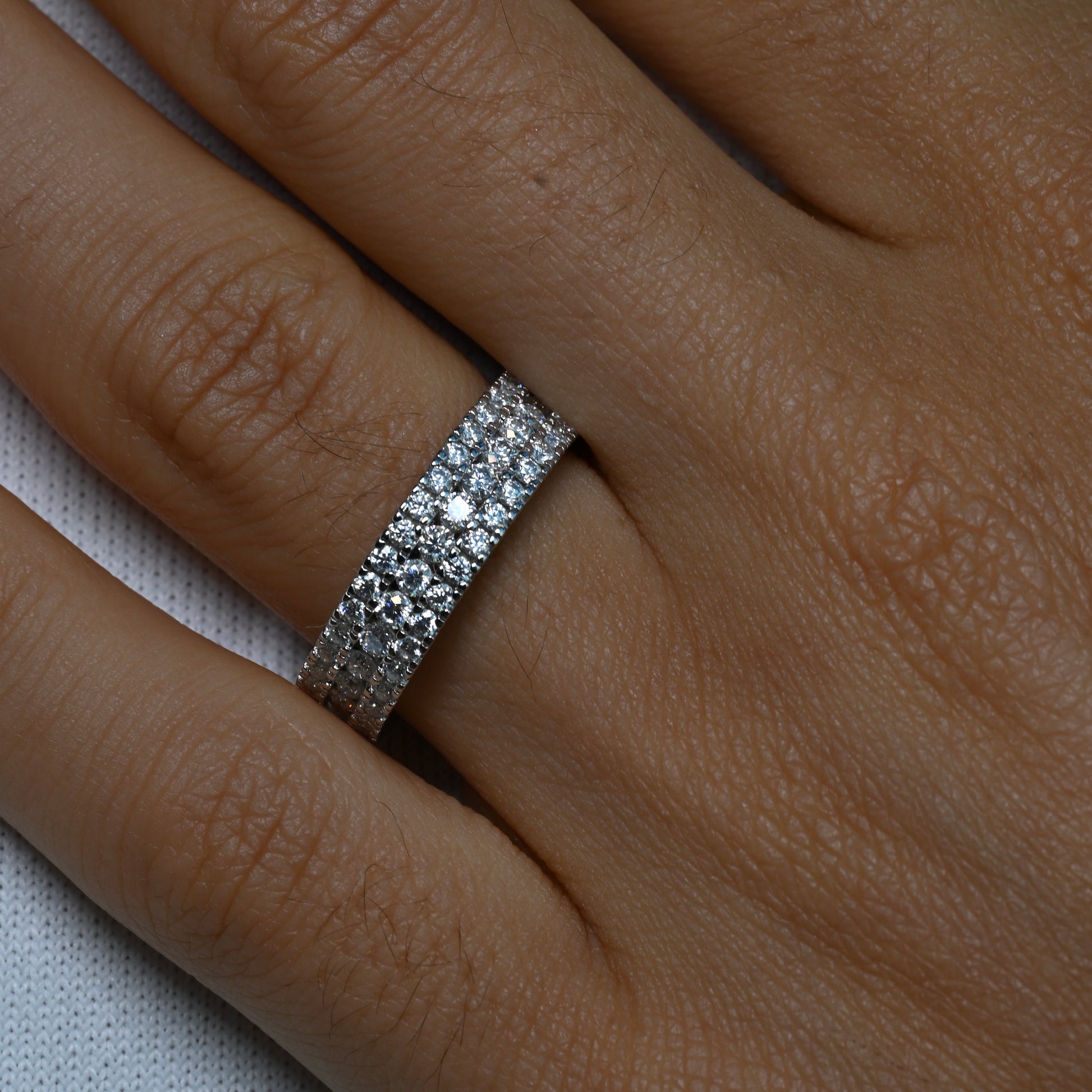 CIDRA Moissanite Band 0.03ct | Moissanite