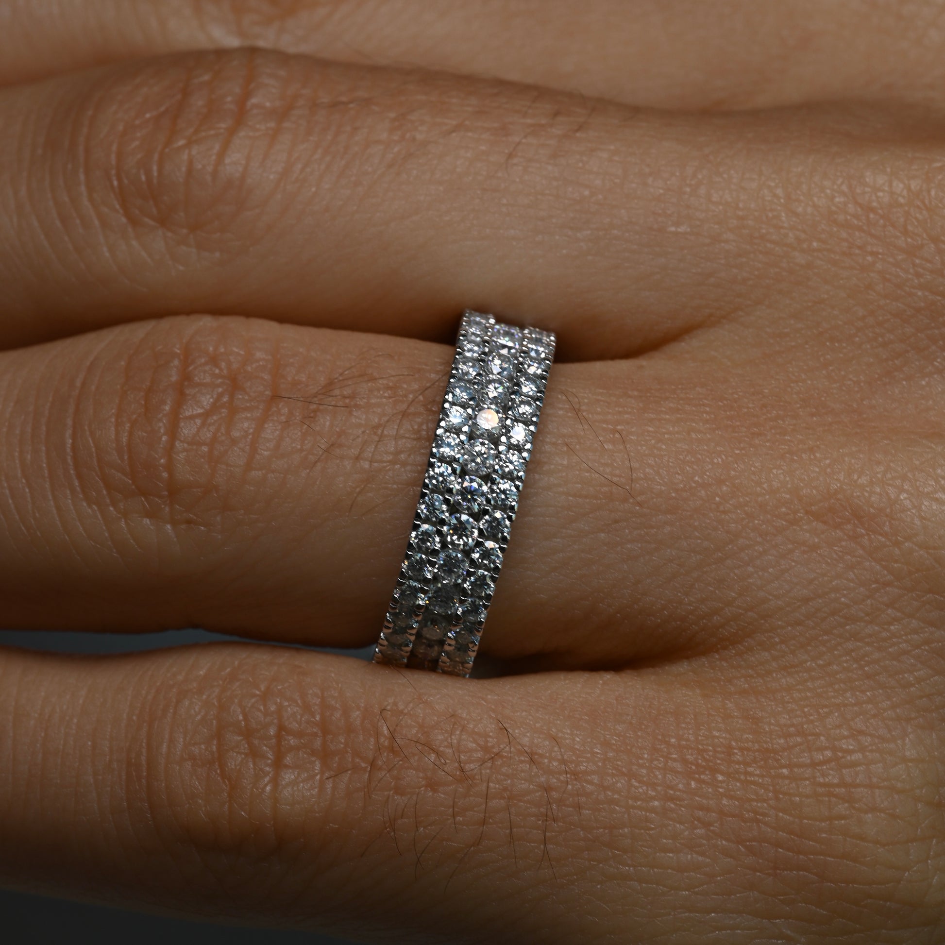 CIDRA Moissanite Band 0.03ct | Moissanite