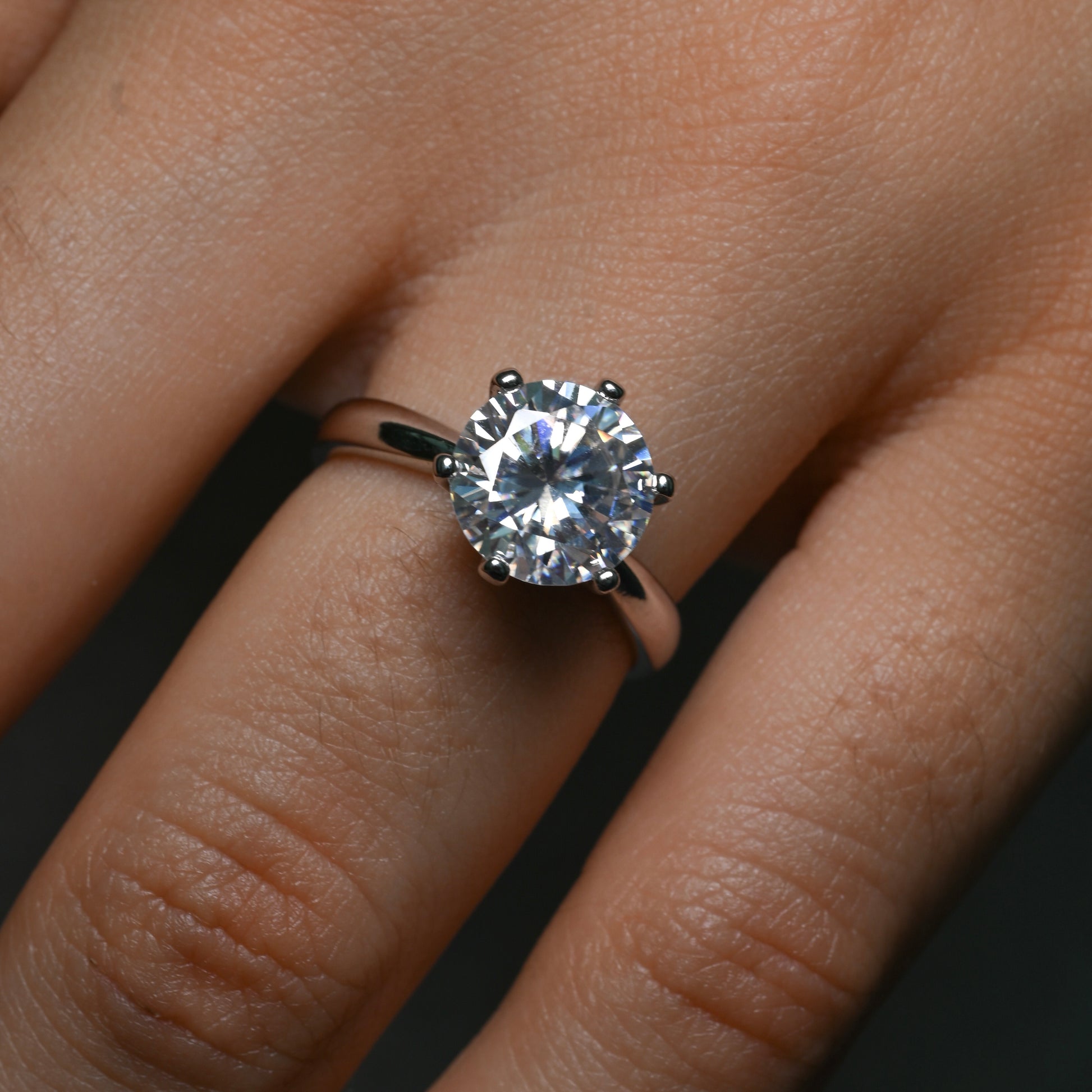 ELODIE Moissanite Ring 3ct