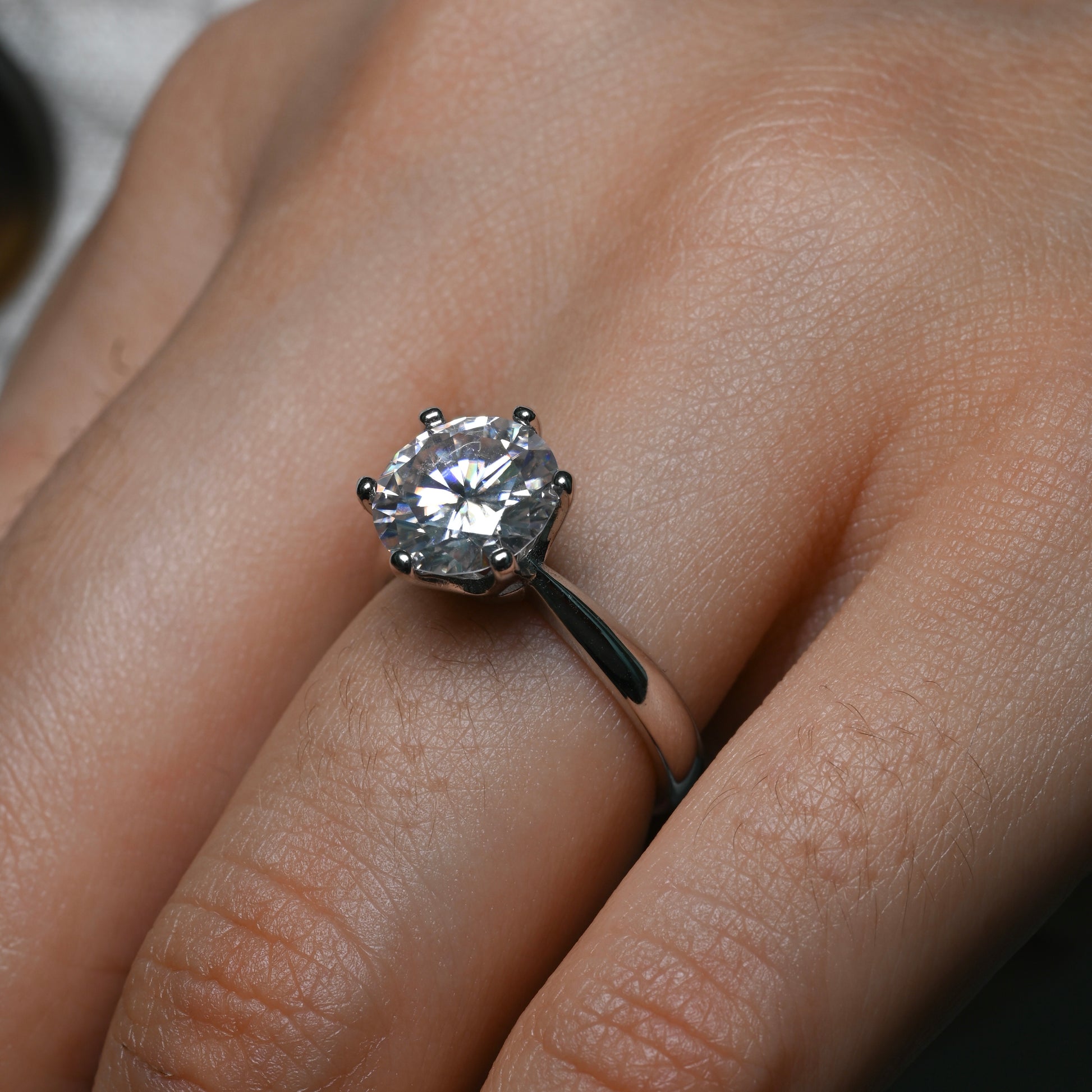 ELODIE Moissanite Ring 3ct