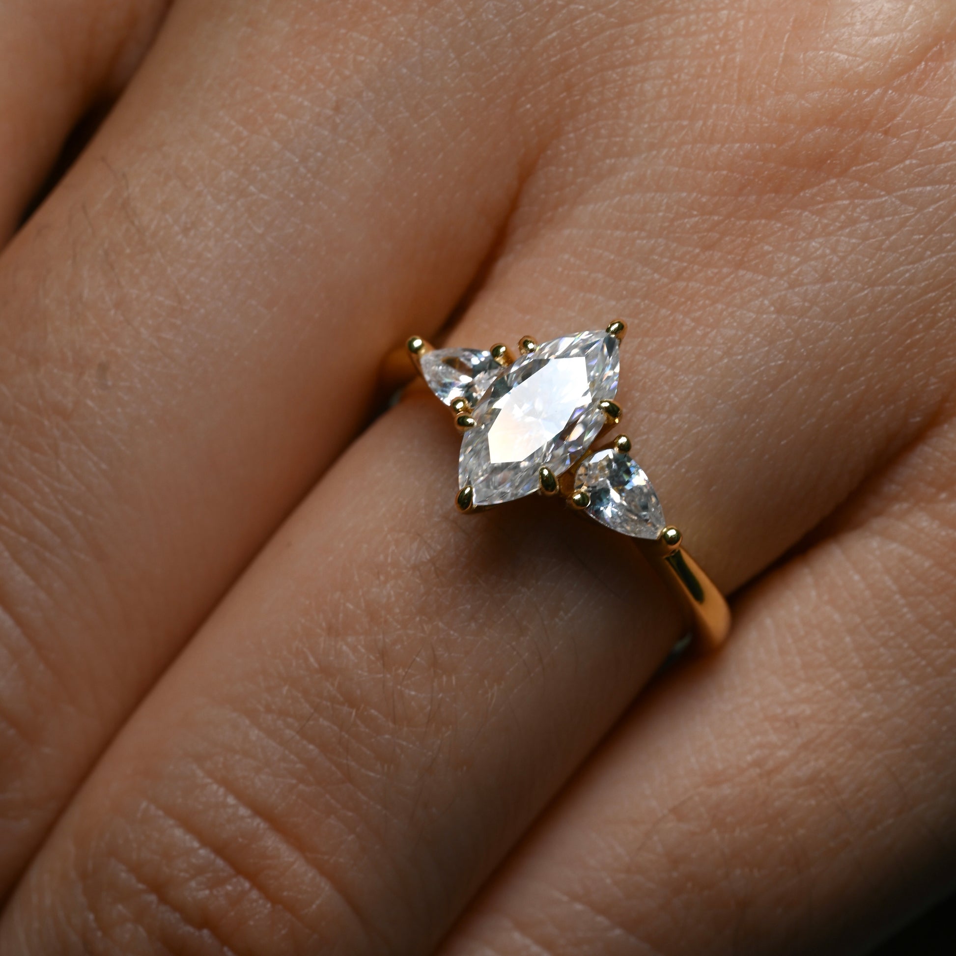 OPERA Moissanite Ring 1ct