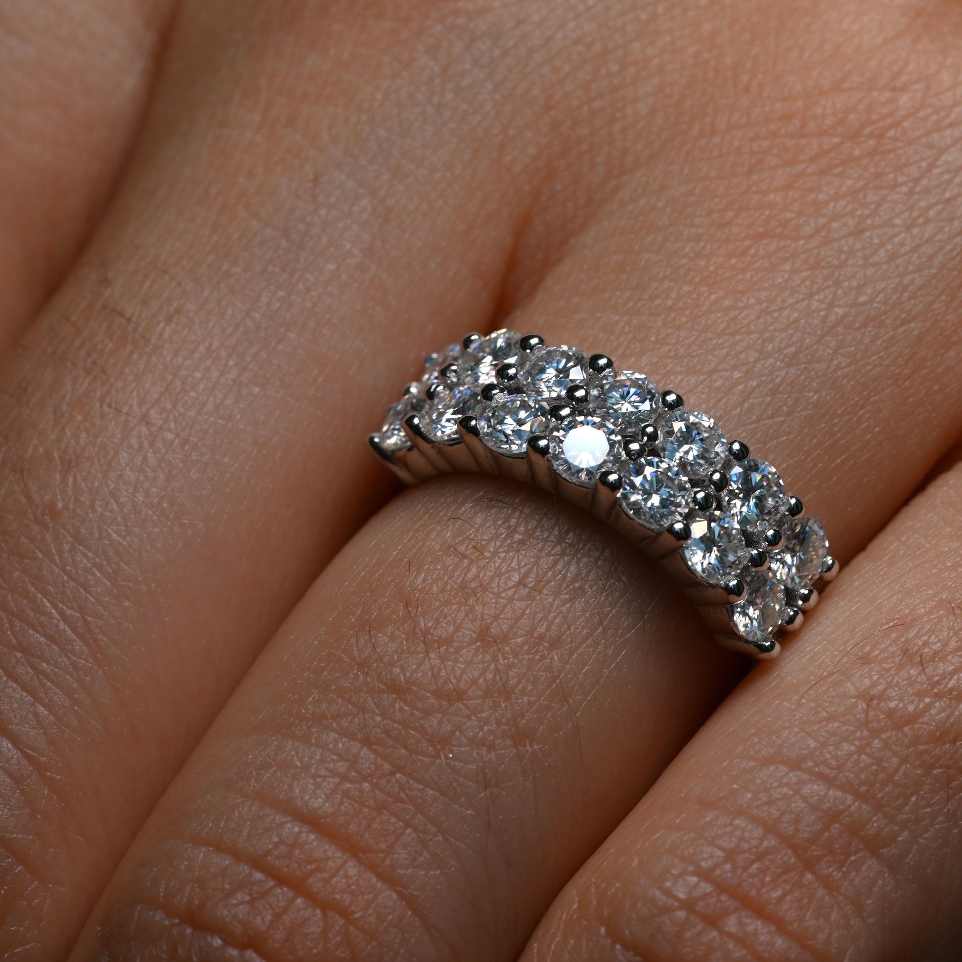 LIZA Moissanite Band 0.1ct