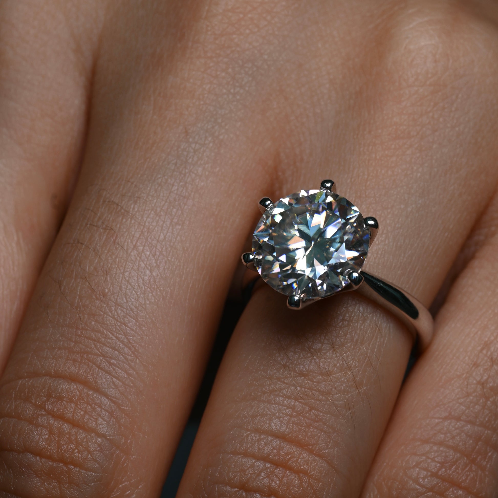 CAROL Moissanite Ring 5ct