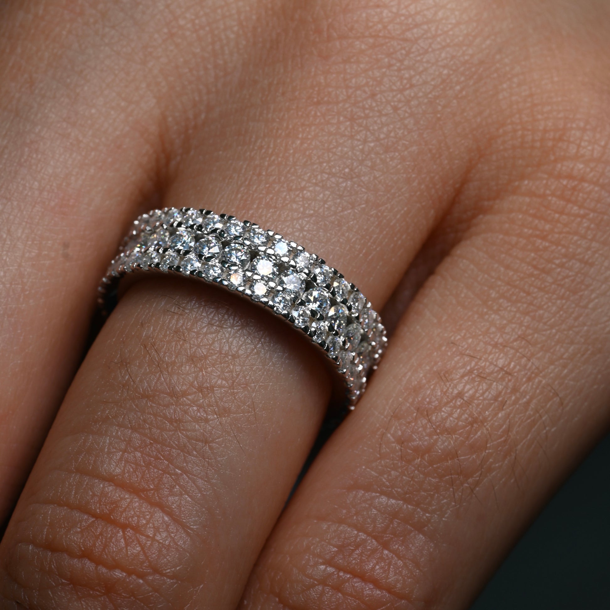 CIDRA Moissanite Band 0.03ct | Moissanite