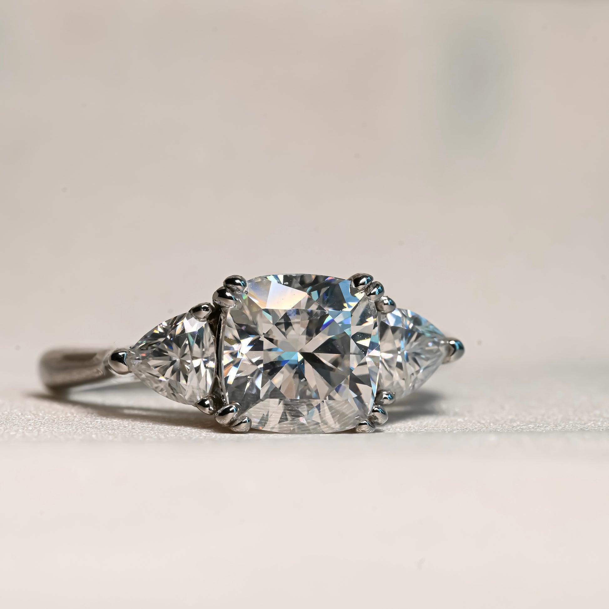 NADINE Moissanite Ring 2ct