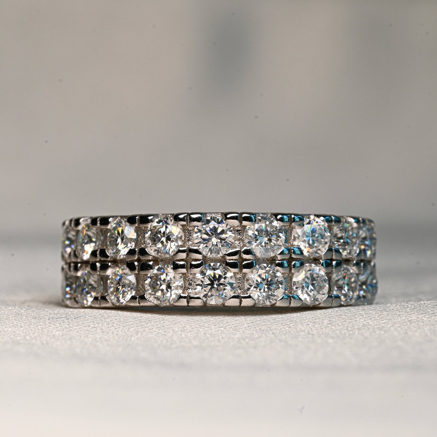 REEM Moissanite Band 0.1ct