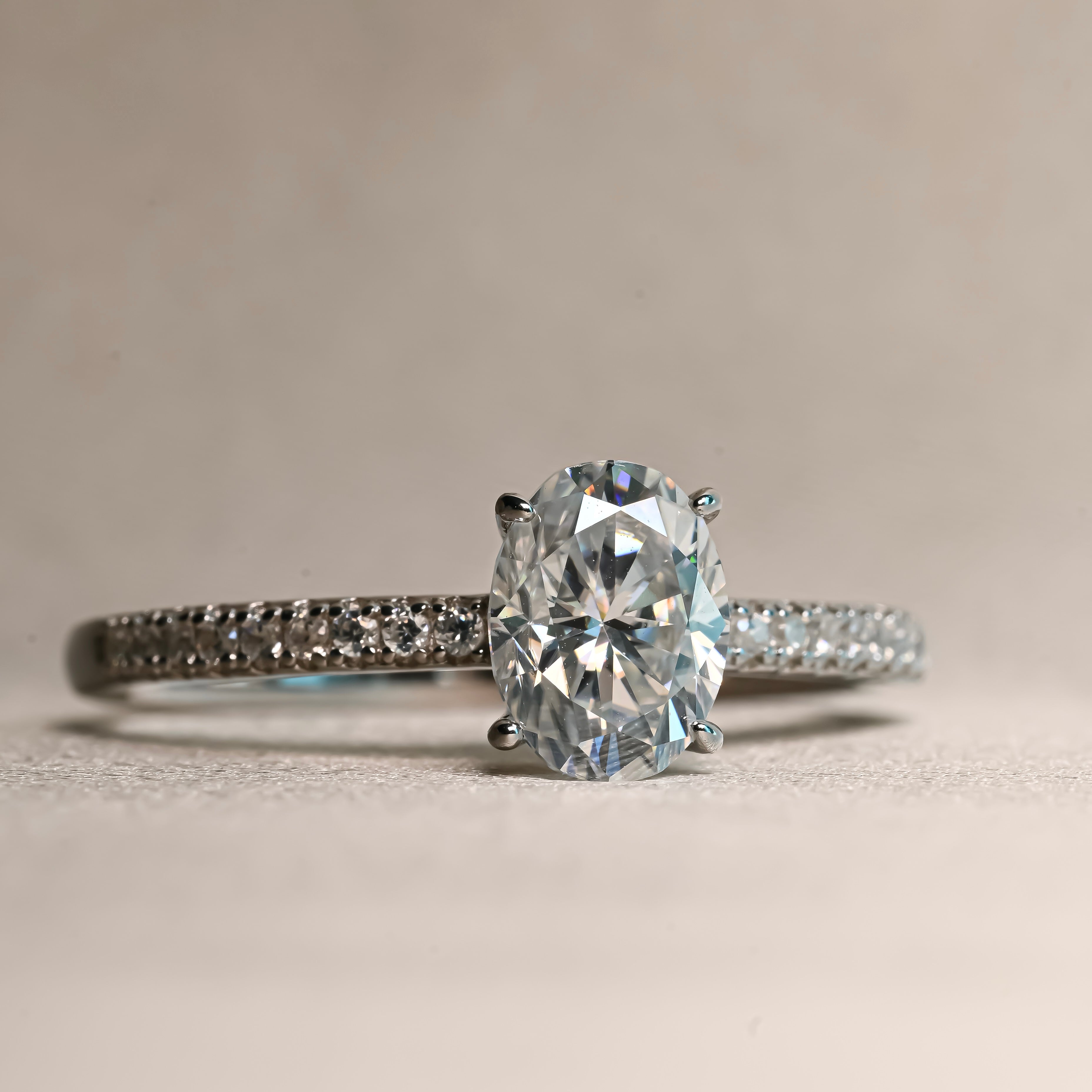 HALIMA Moissanite Ring 1.5ct