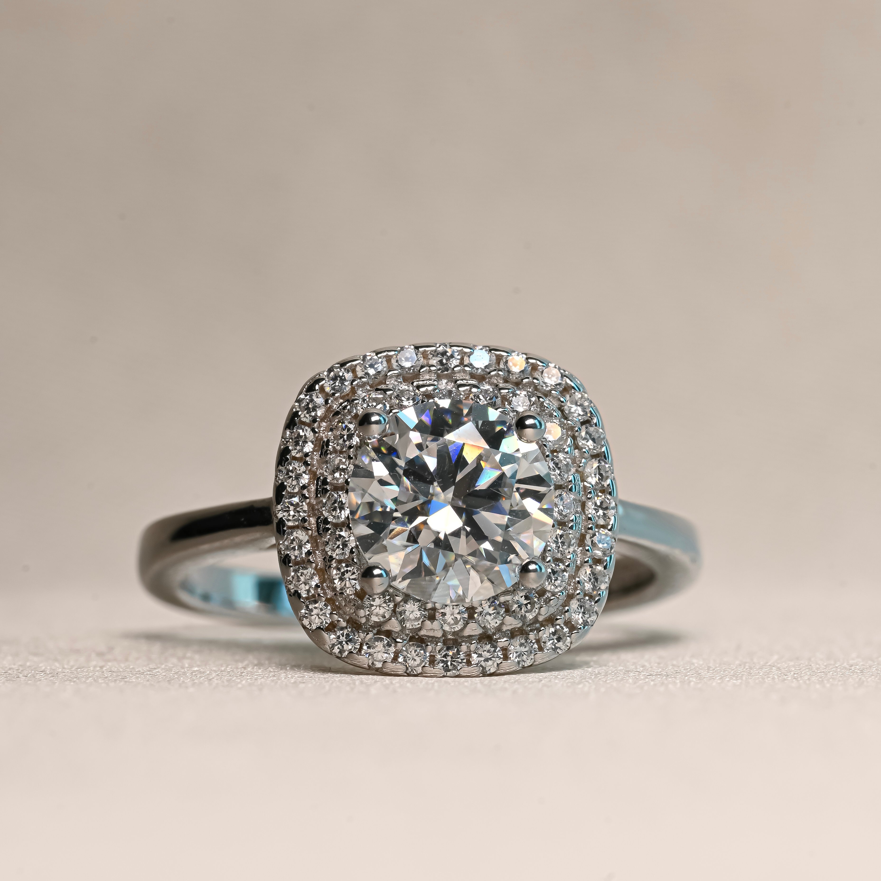 JUMA Moissanite Ring 1ct