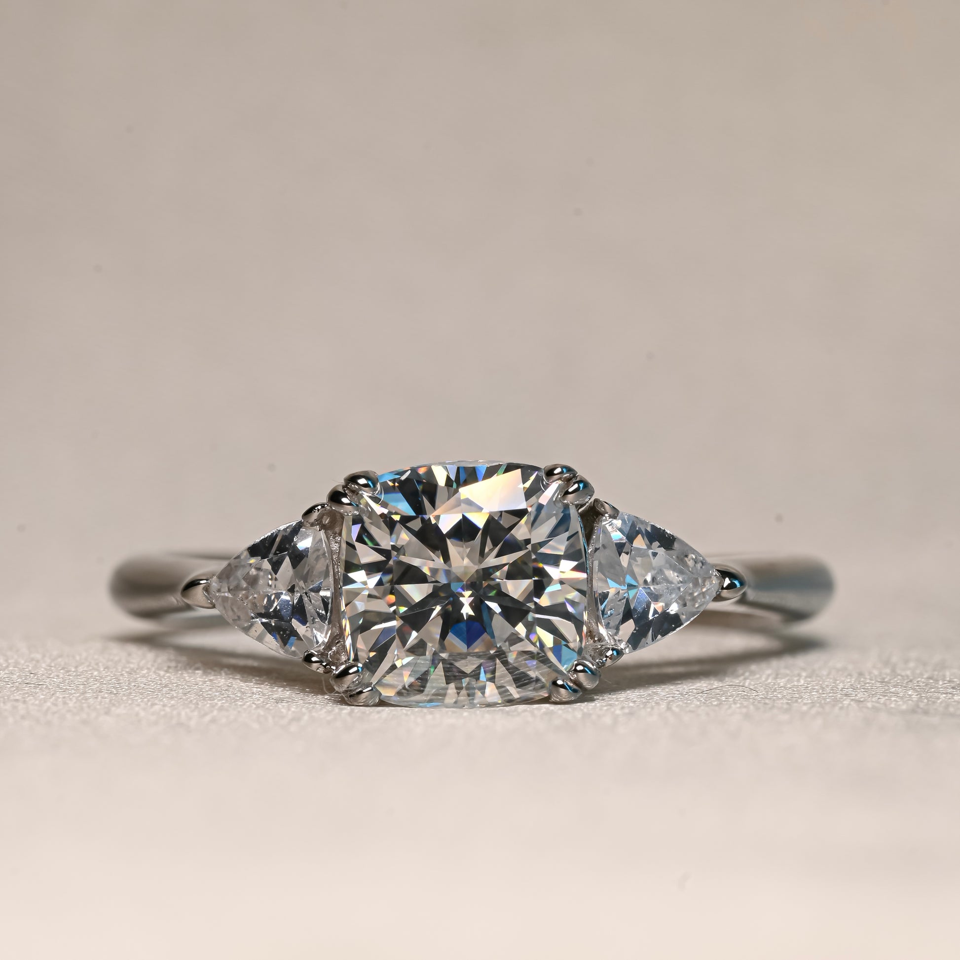 NADINE Moissanite Ring 2ct