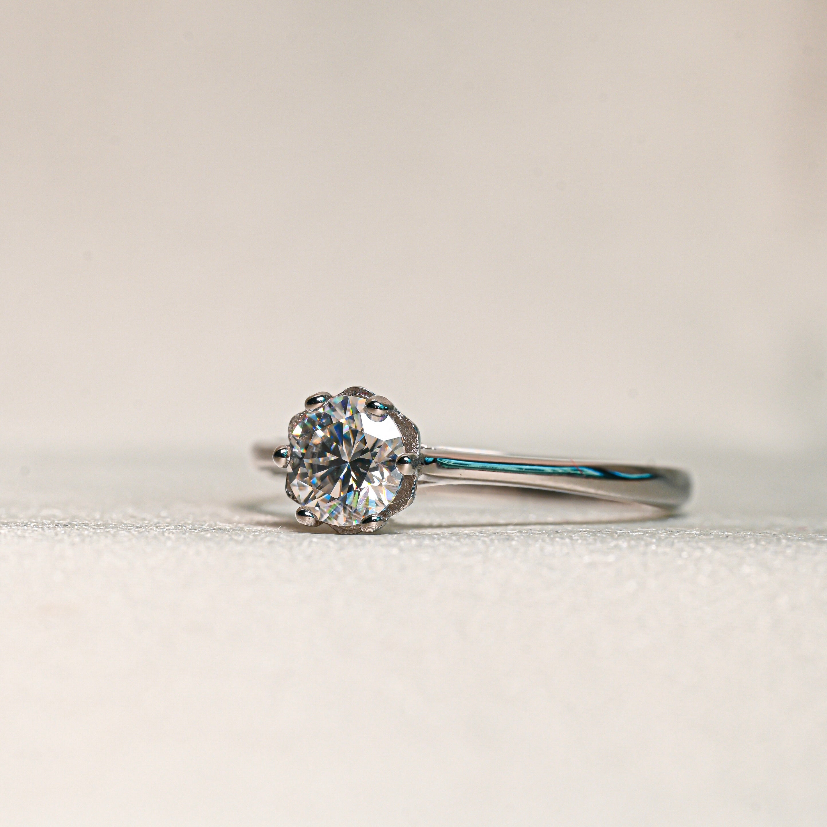 AMANDA Moissanite Ring 0.5ct