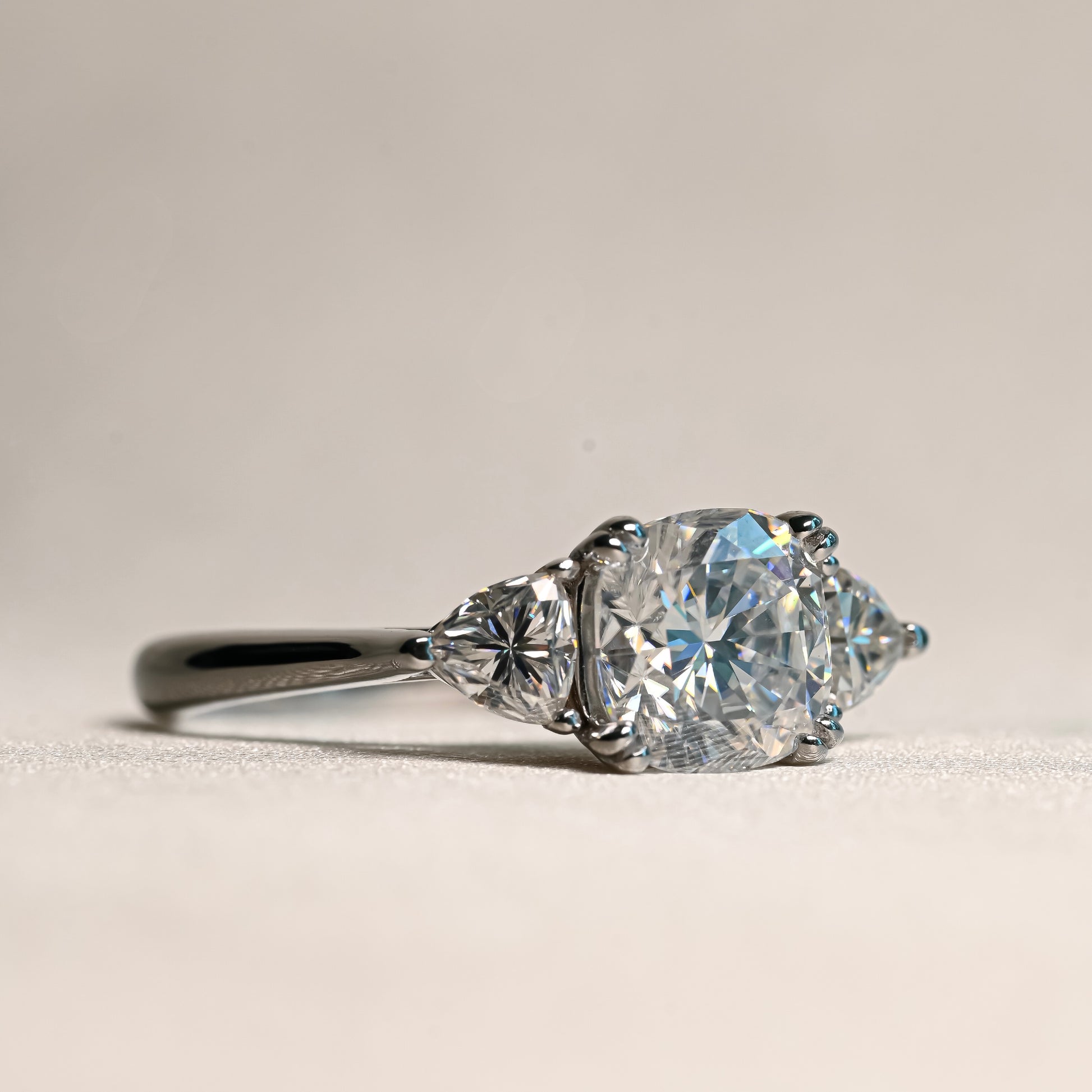 NADINE Moissanite Ring 2ct