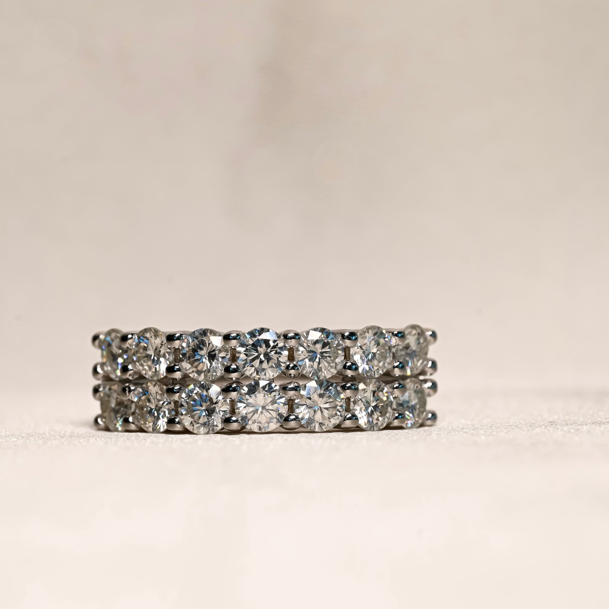 LIZA Moissanite Band 0.1ct