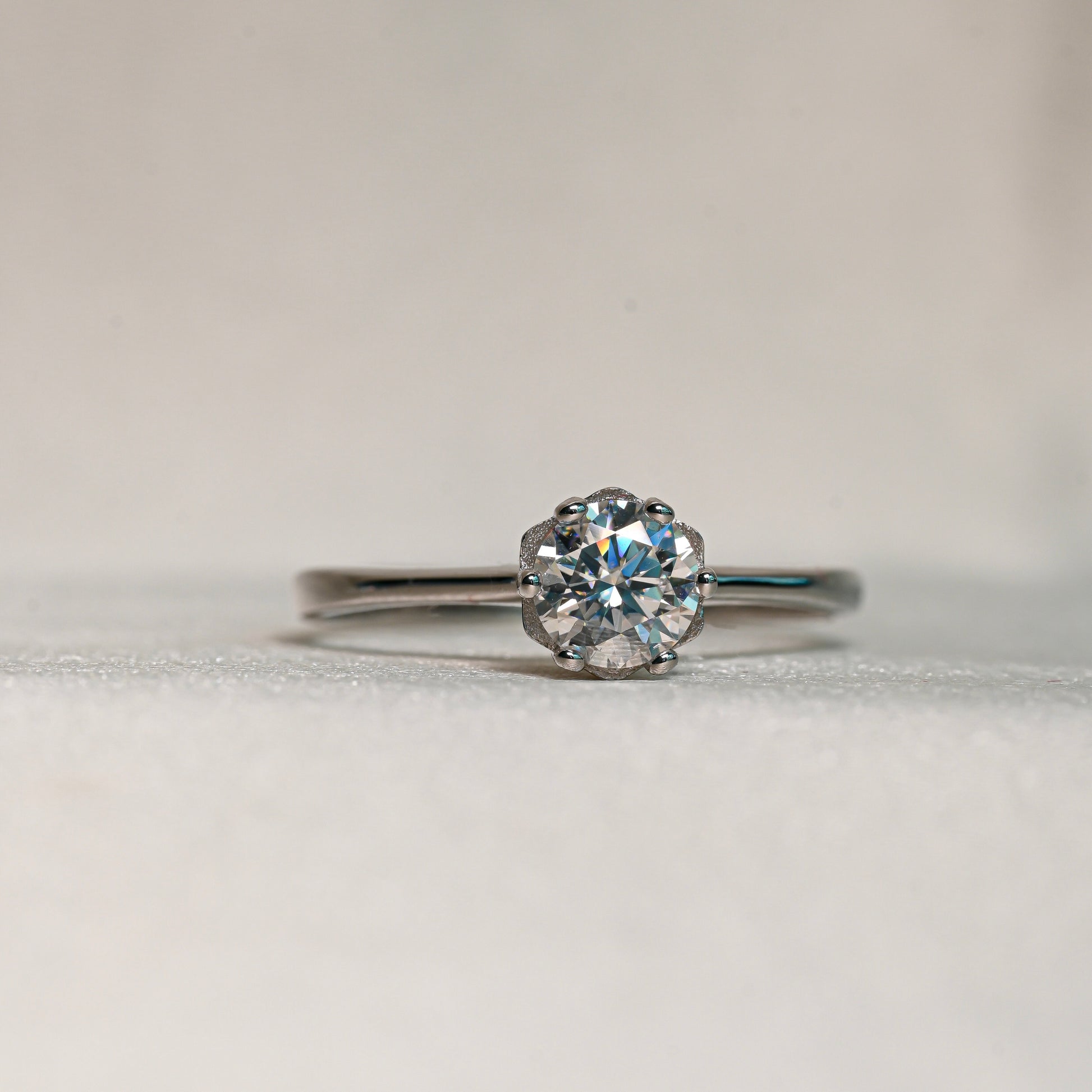 AMANDA Moissanite Ring 0.5ct