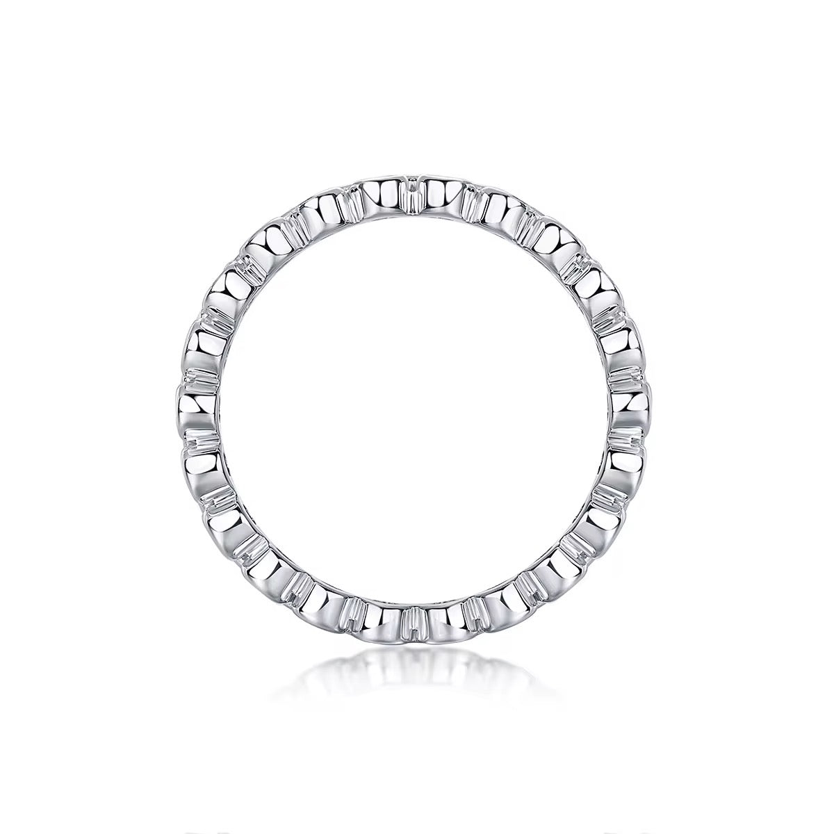 MELINDA Moissanite Band 0.02ct