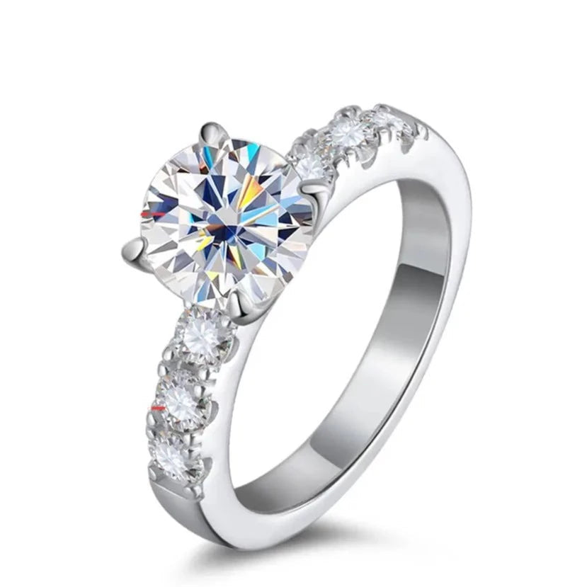 HEBA Moissanite Ring 2ct
