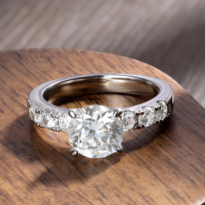 HEBA Moissanite Ring 2ct