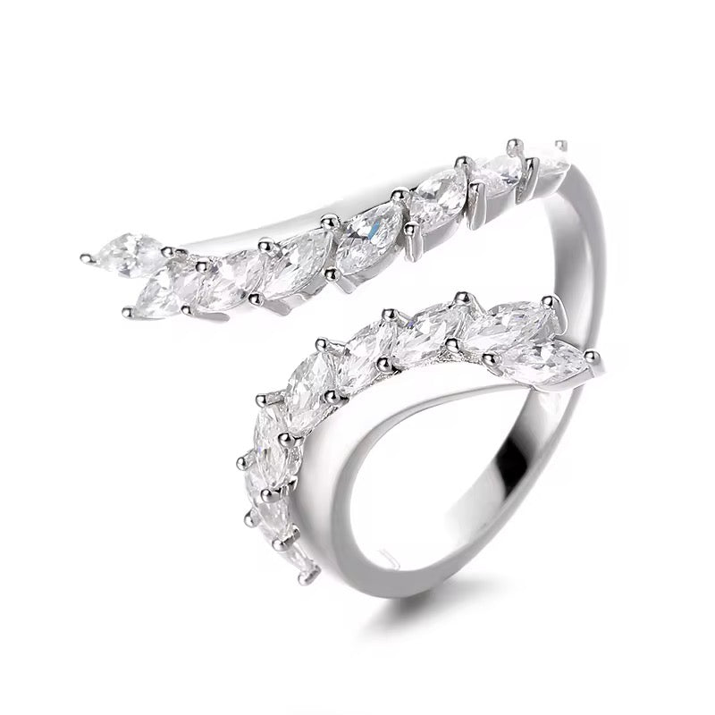 PIETRA Moissanite Ring 0.1ct