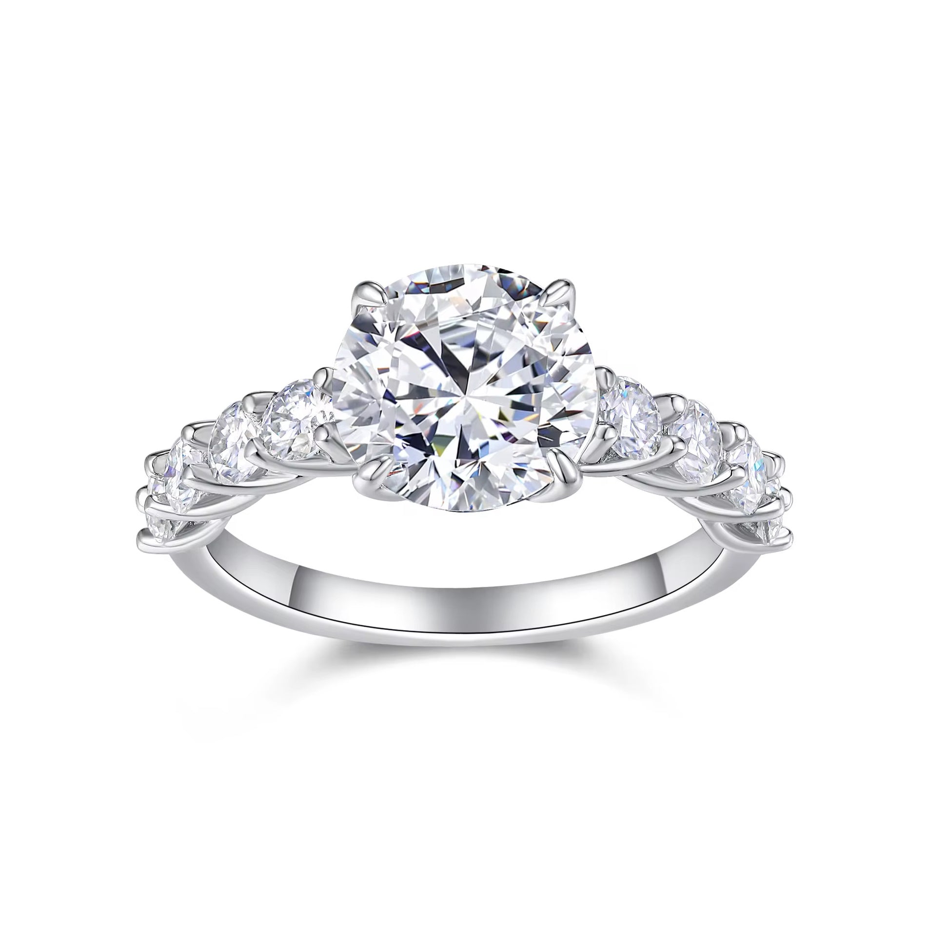 YASMEEN Moissanite Ring 3ct