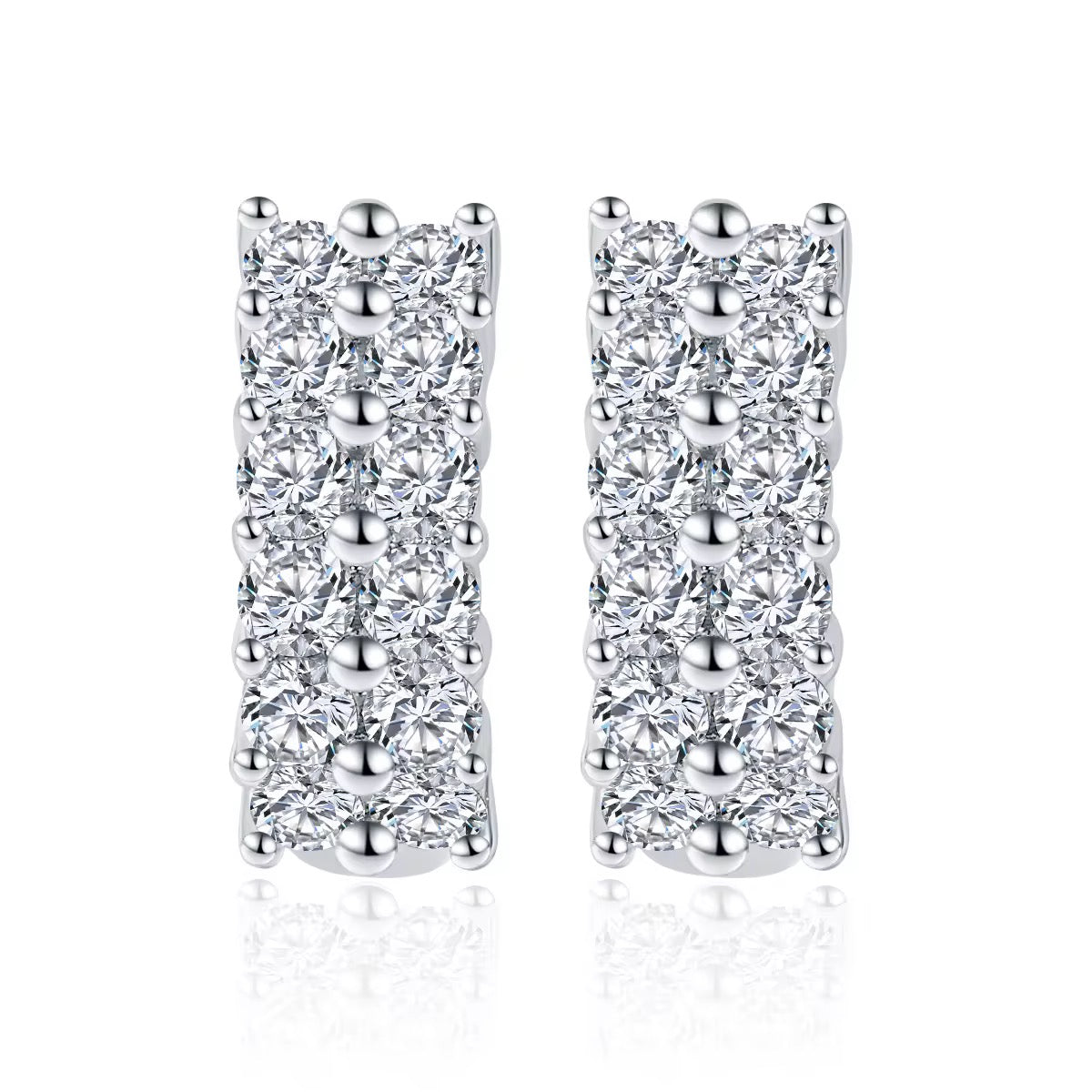 MARTA Moissanite Earring 0.4ct (total)