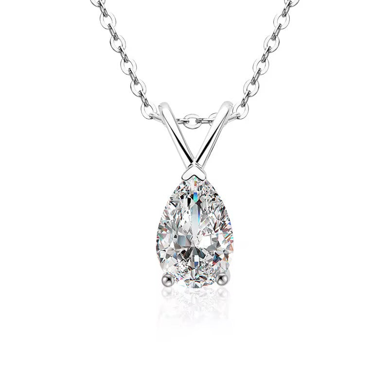 EVELYN Moissanite Necklace 1.5ct | Moissanite | Sterling Silver