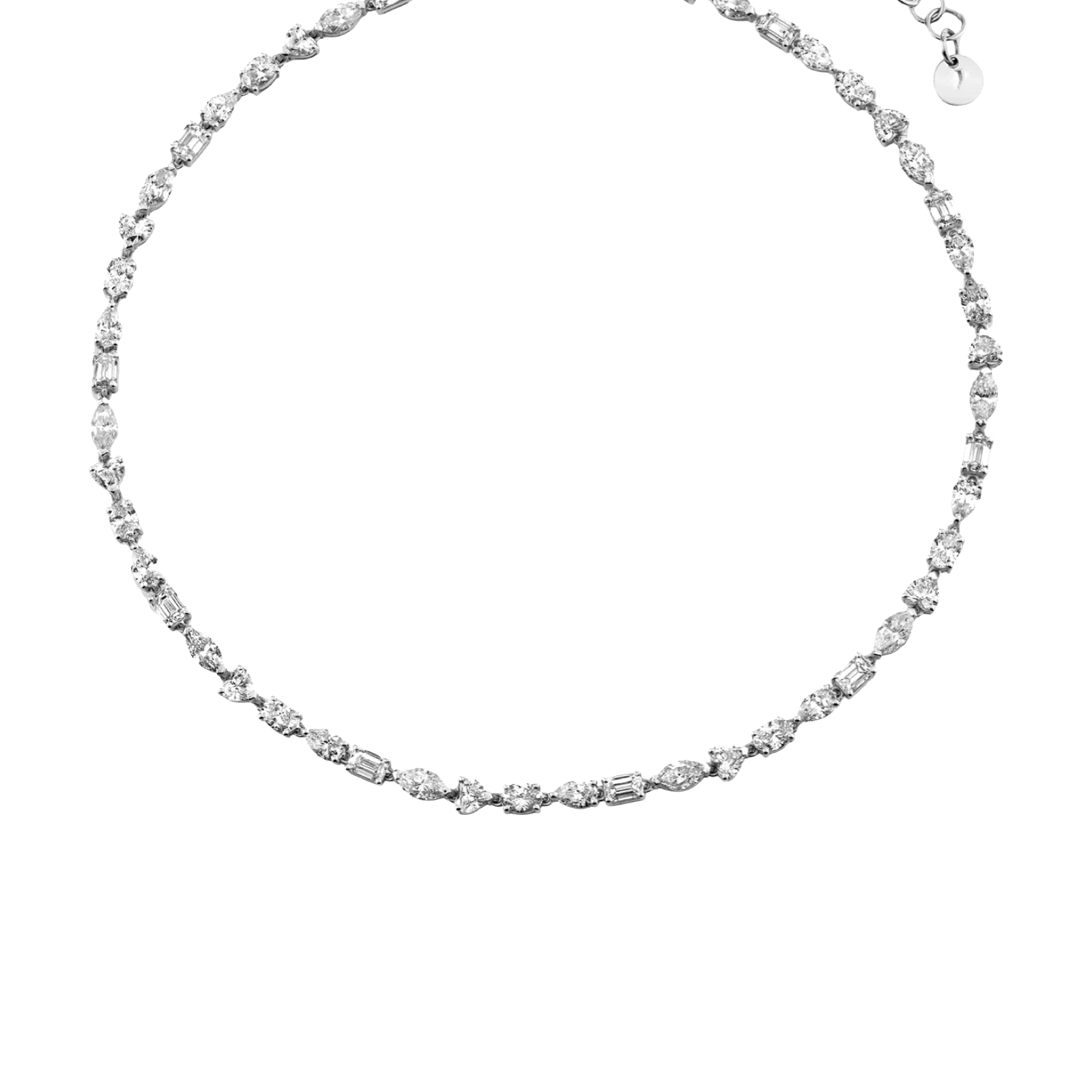 NINA Choker | Zirconia (Adjustable Lenght)