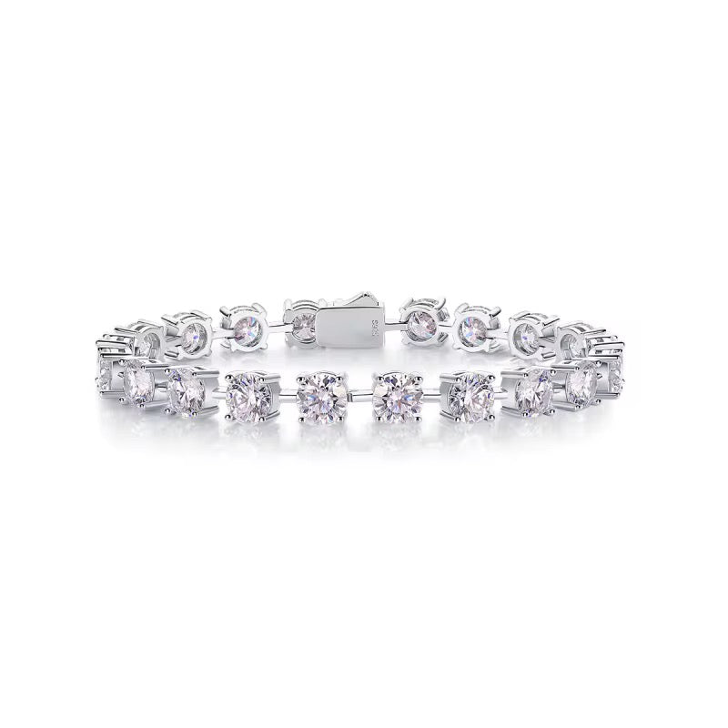 KIM Moissanite Bracelet 0.5ct (5mm) 6.5 inches | Moissanite