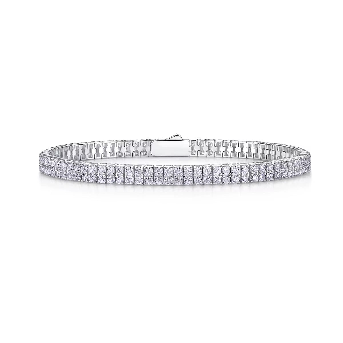 EMMA Moissanite Bracelet 0.1ct (3mm) 6.5 inches | Moissanite