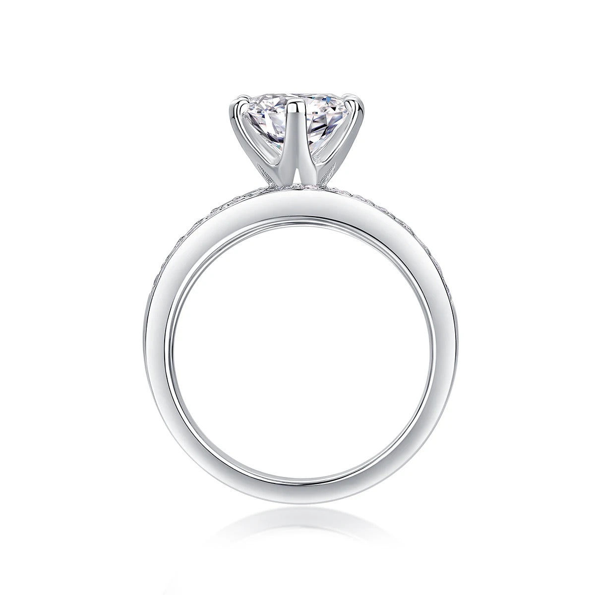 SAFIYA Moissanite Ring Set 2ct