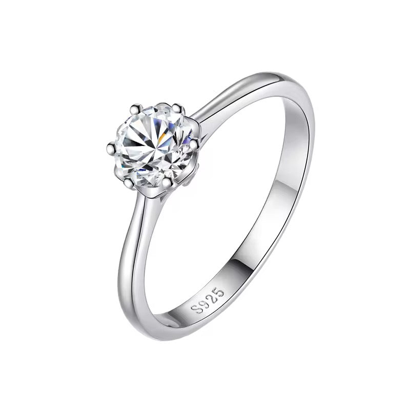 AMANDA Moissanite Ring 0.5ct