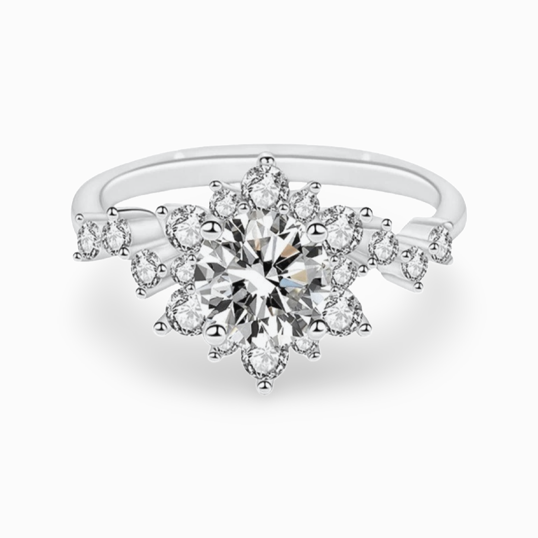 LYRA Moissanite Ring 1ct