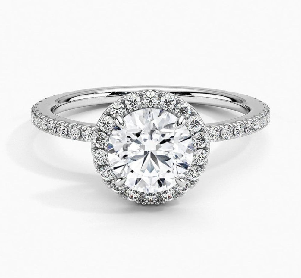 OMEGA Moissanite  Ring 1ct