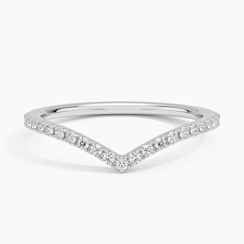 ALULA Moissanite Band 0.015ct (Half stones)