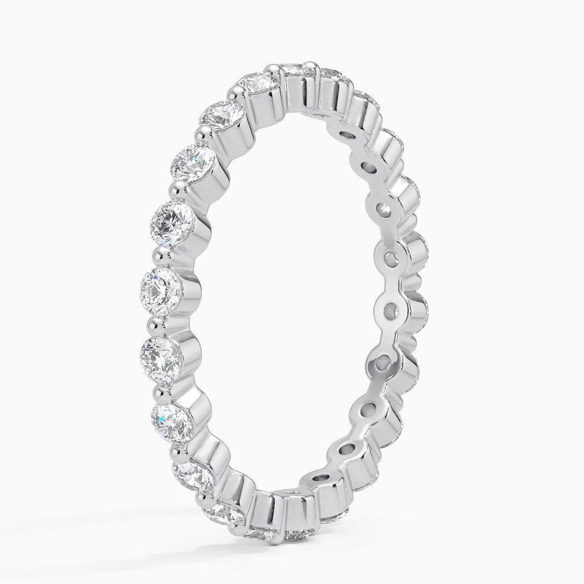 LAMIA Moissanite Eternity Band 0.06ct (Full stones)