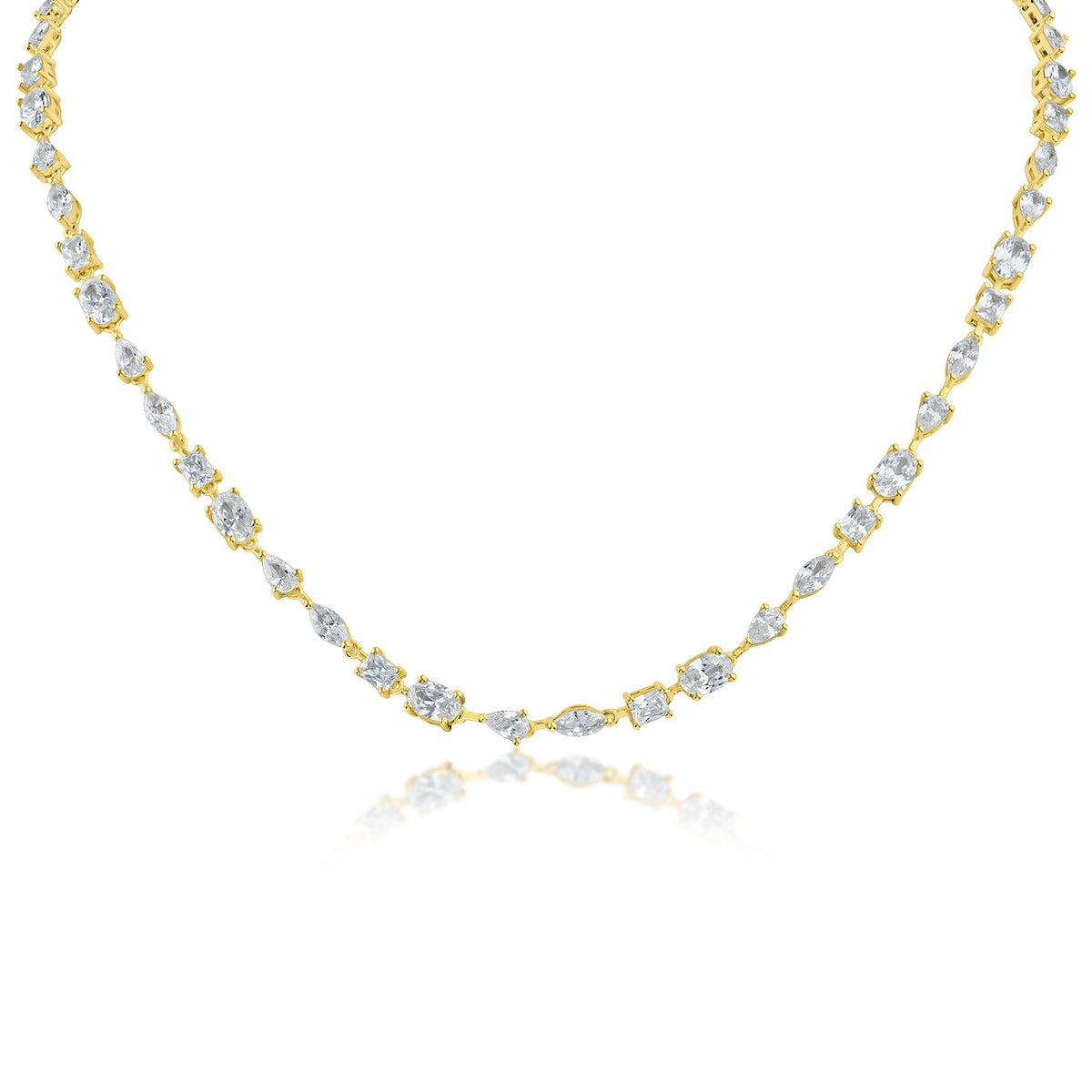 EMMA Choker | Zirconia (Adjustable Lenght)