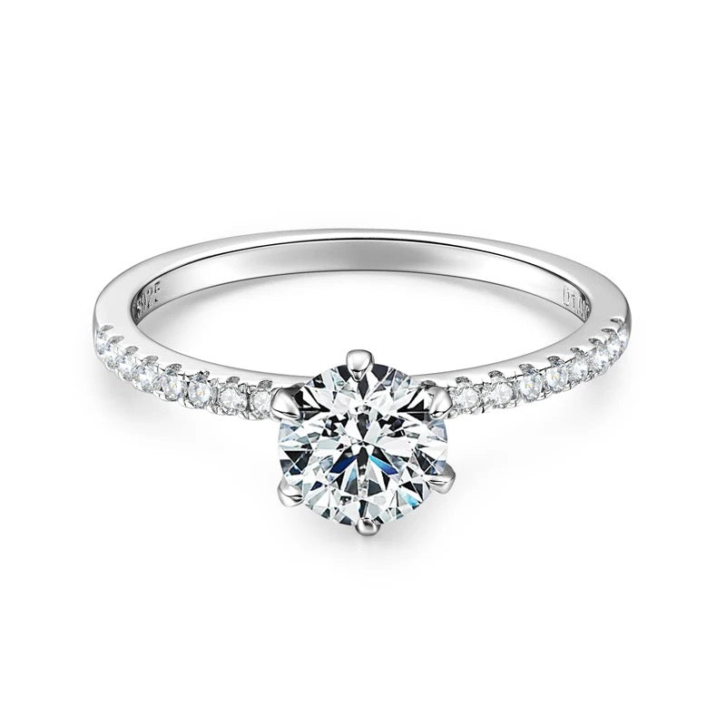 LILIAN Moissanite Band 1ct