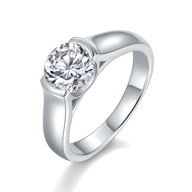 MILAN Moissanite Ring 2 ct