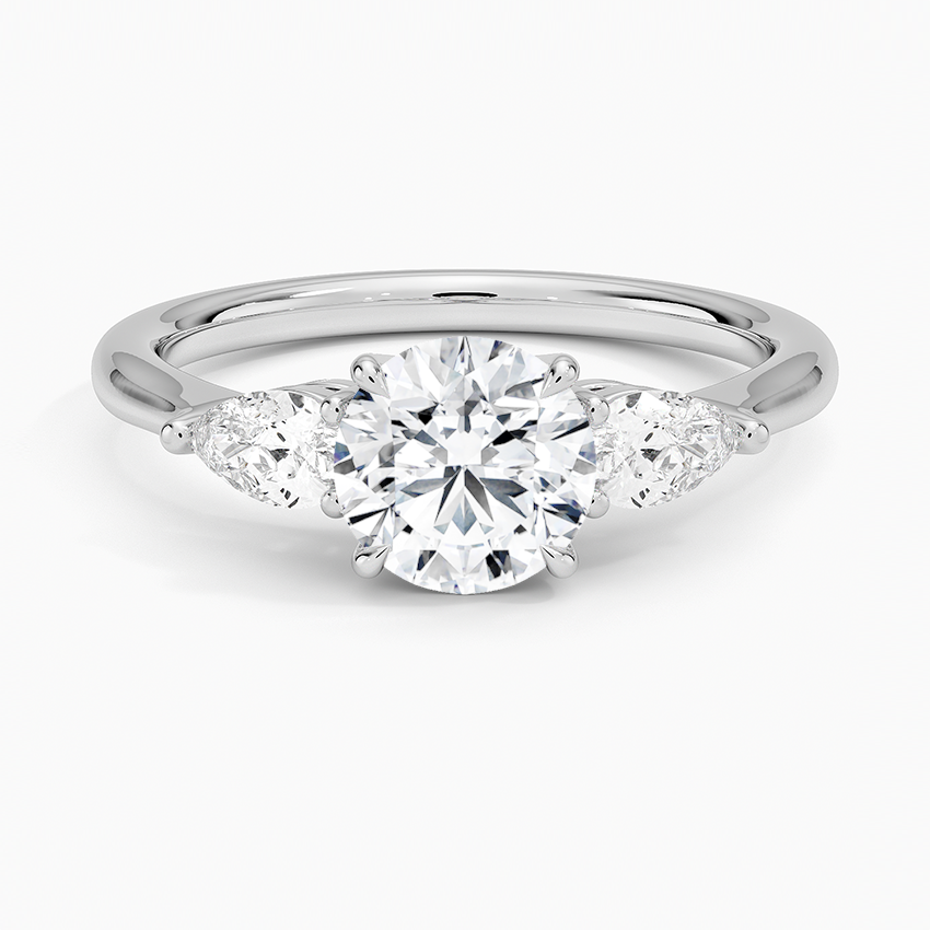 AMINA Moissanite Ring 1 carat x 0.25 carat