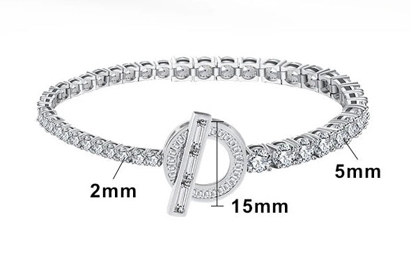 SARAH Bracelet - 6.5 inches size (Casting)