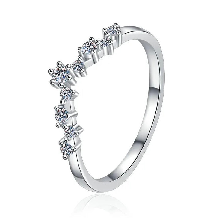 SILVIA Moissanite Band 0.03ct