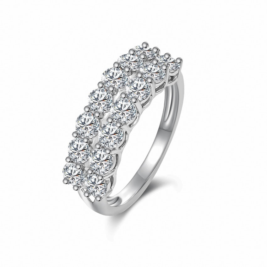 LIZA Moissanite Band 0.1ct