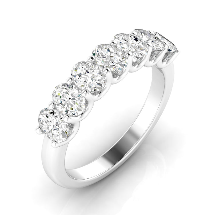 FAHDA Moissanite Band 3ct (total)